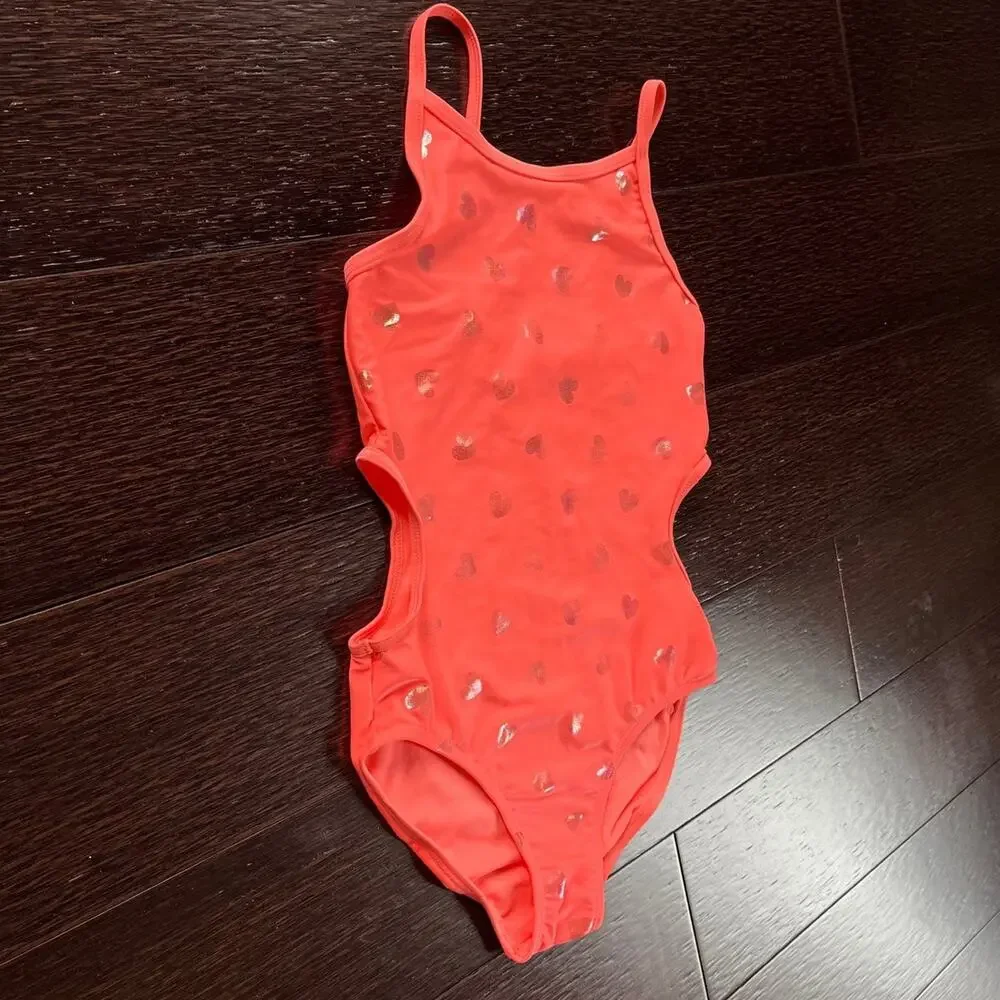 Girls one piece swimsuit